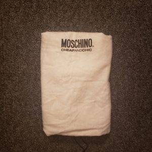 Moschino dust bag, med